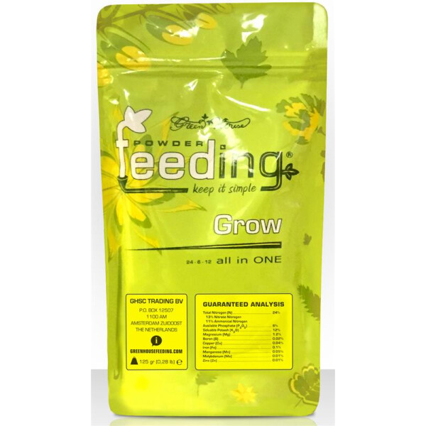 Green House Powder Feeding Grow 125g