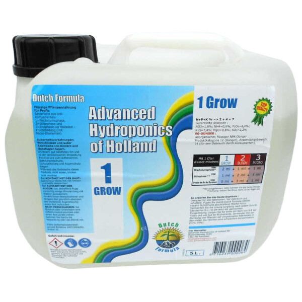 Advanced Hydroponics GROW 5 Liter